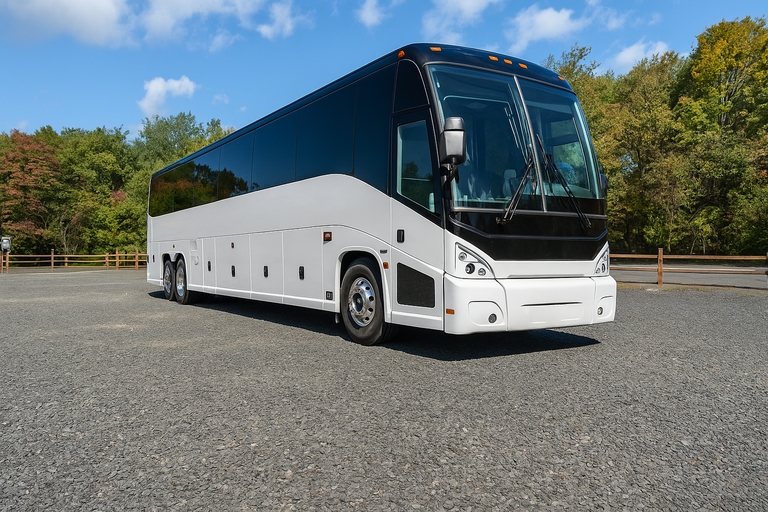 Raleigh Coach Bus Service 56 Passenger Coach Bus
