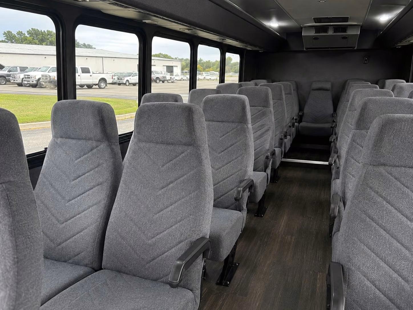 18 passenger minibus inside