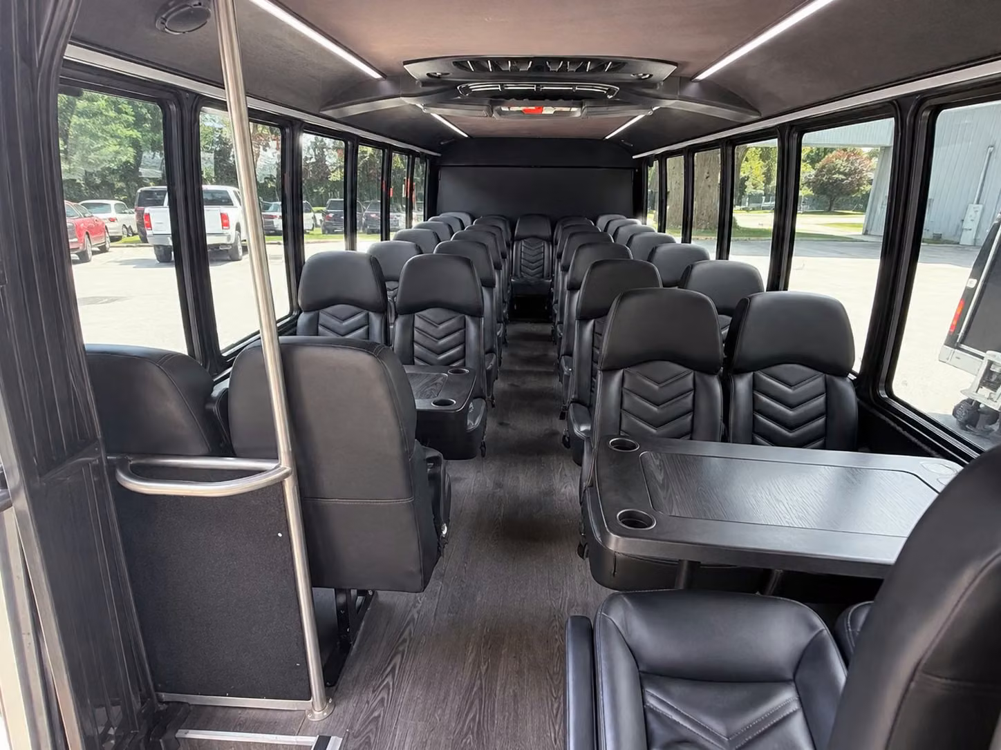 20 passenger minibus inside