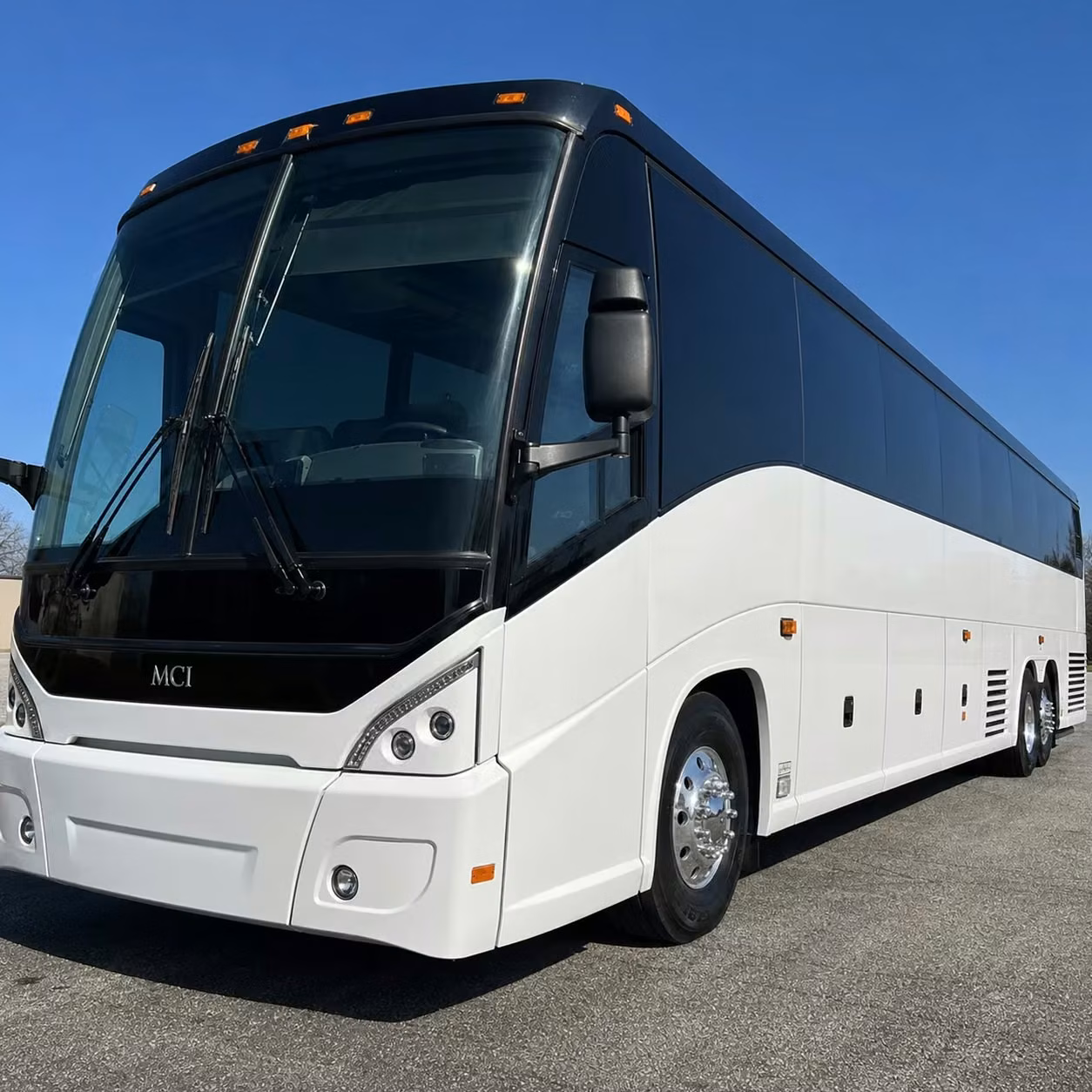 56 passenger charter bus