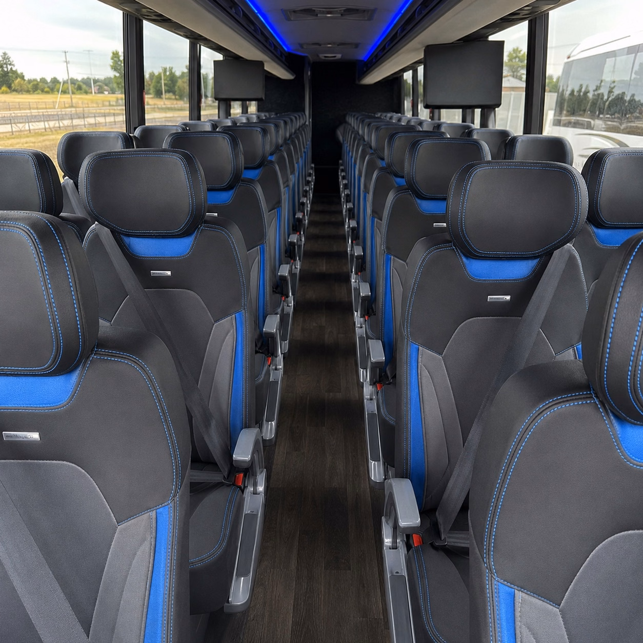 charter buses and party buses for carolina hurricanes games at lenovo center