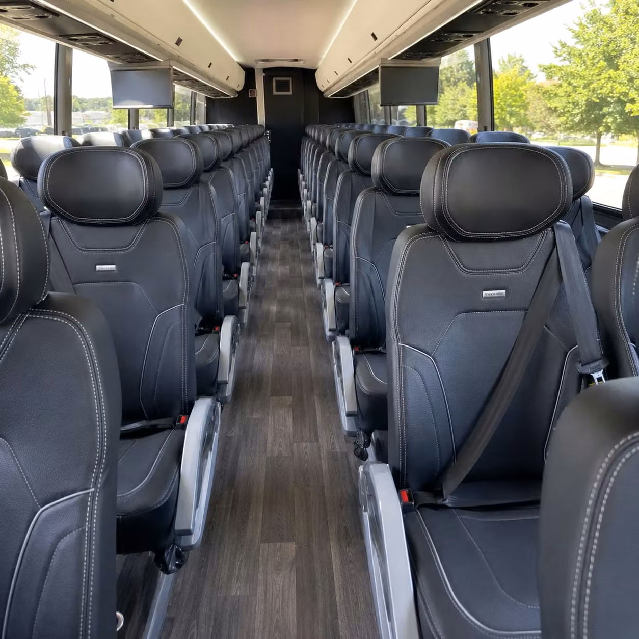 event transportation bus rentals in raleigh