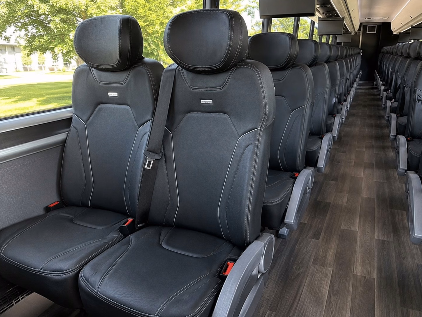 shuttle buses for raleigh hotel guests and out of town wedding attendees