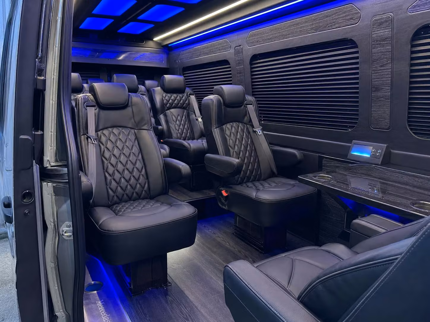 sprinter van transportation for groups and events across raleigh